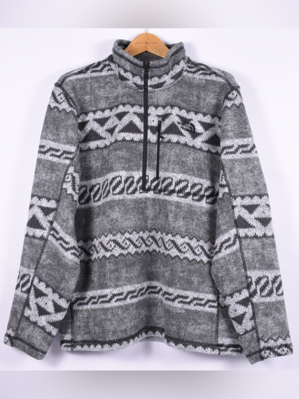 The North Face Southwestern Print Quarter Zip Fleece XL